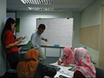 Interactive group session in progress